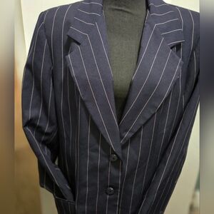 Laura Winston pinstripe blazer